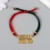 Bracelet Feng Shui "Coins and hieroglyphs" adjustable length