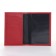 Cover for passport, red color