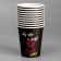 A single -single -paper glass "Bear", 250 ml