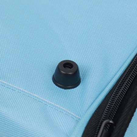 Board-carrier with a window for a muzzle, 42 x 21 x 25 cm, blue-12