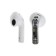 Wireless headphones YX11, TWS, inserts, BT 5.3. 28/200 mAh, noise -hand, transparent, white