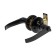 Latch (fashion 3182), interior, latch, matte black color