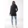 Tunic with a hood No DUBT, size 46, black color