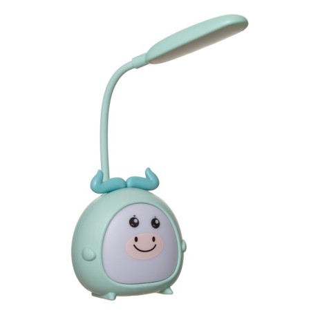 Hand lamp "Fairy -tale moose" LED 3W USB Blue 8.5x8x22 cm Risalux-11