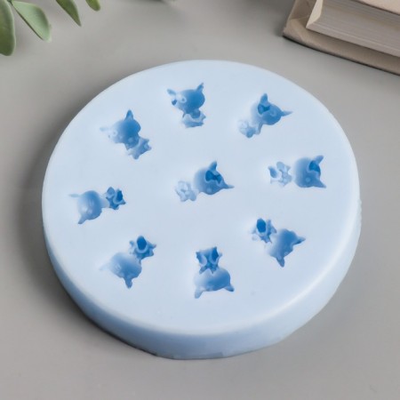 Mold silicone "cats" 1.9x1.4x1.2 cm-1
