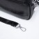 Bag Cross-Bodi with a zipper, black color