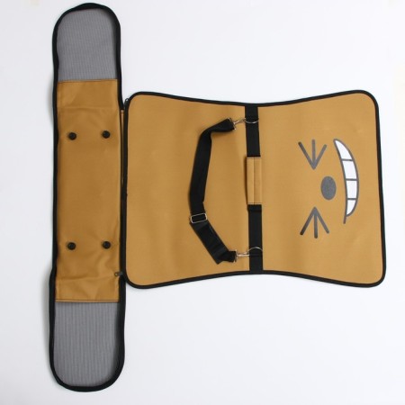 Bag - Animal carrying "Smile", brown, size L, 53 x 21 x 29 cm, brown-6