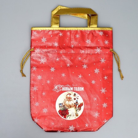 Package-Meader made of non-discharge material "New Year's Post", 25 x 32 cm, New Year-4