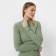 Female turtleneck, green color, size 48
