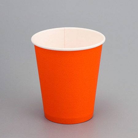 Paper glass "Orange" 250 ml, diameter 80 mm