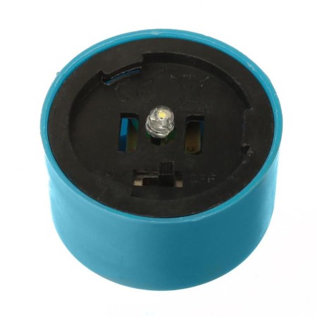 Garden lamp on the sunny battery "Blue Trapezius", 4.5 × 30 × 4.5 cm, 1 LED, glow white-6