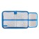 Penal 1 section 130 x 190 x 27 mm, folding bar, textile, PCT 07-20 "School World" 72000