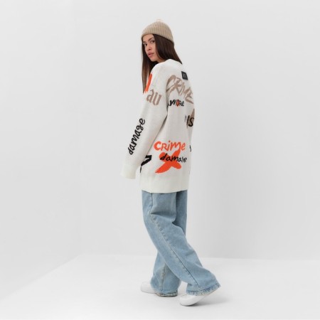 Jumper Women's Mist "Graffity" beige, p. 44-46-3