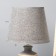 Table lamp 16309/1GR E14 40W gray 20x20x32 cm Risalux