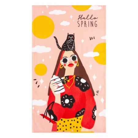 Towel kitchen shade Hello Spring 35x60 cm, 100% cotton, 160g/m2-1