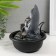 The desktop fountain from the network, the backlight "Buddha in lotuses" 16x16x19 cm