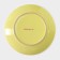 Board ceramic dessert shade "pastel", d = 19 cm, yellow color