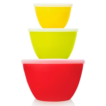 A set of bowls with Hausmann covers, 3pcs-2