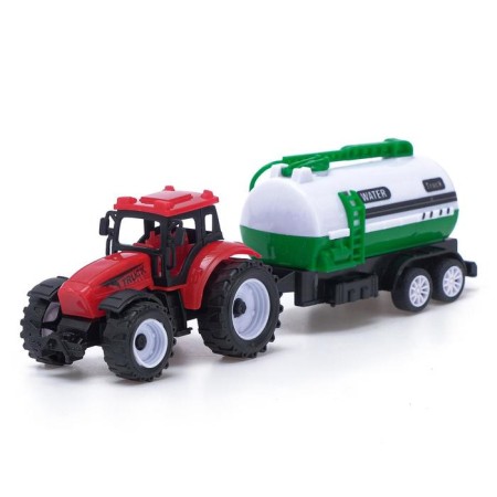 Inertial Tractor "Agricultural Technics" with a trailer, in the package
