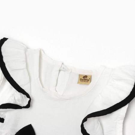 Kit for girls, white/black color, height 104 cm-6