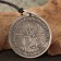 Icon-suspension Holy Blessed Matrona and Keeper Angel, 12g, 33x30 mm, Juv. Melchior