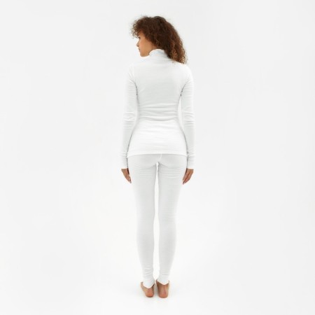 Women's thermal underwear (longshit, leggings) Minaku Milk color, river 48-7