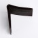 Male purse without fastening, for bills, for cards, brown color