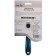 A self-cleaning Delight, with a button, small, 43 teeth, black and blue