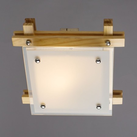 Archimede 1x60W E27 lamp, brown 23x23x9 cm-1