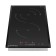 Hon surface Maunfeld CVCE292SDBK Lux, electric, 2 burners, sensor, black