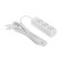 Extension cord Standard 3 Nests, 5m, 2x1.0mm², b/s, white rexant