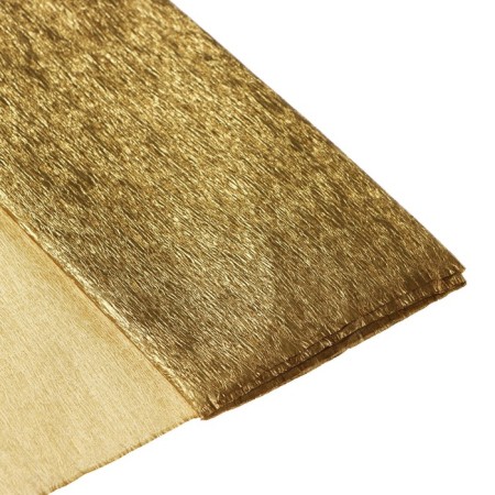 Fixed paper 50 x 200 cm, in roll, 32 g/m2, gold