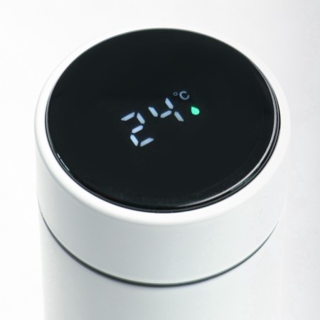 Thermos, 500 ml, Basic "Life is beautiful", with a strainer, with a temperature sensor, retains heat 8 hours-3