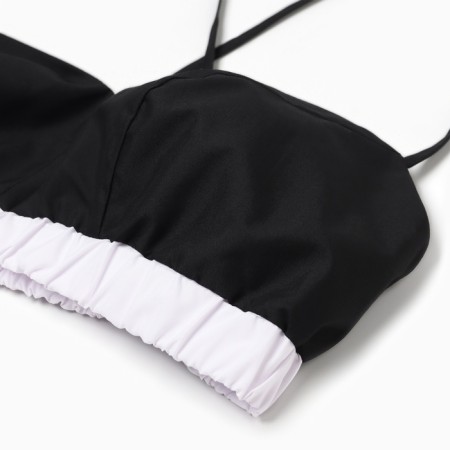Top female on straps minku: Home Collection Black Color, Rr. 48-4