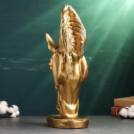 Figure "Horse Bended the head" 42x20x12cm, bronze-2