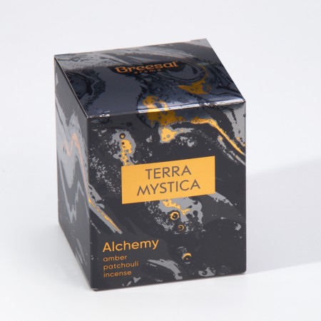 Aromatic candle "Breesal, Terra Mystica", amber, frankincense, patchouli-6