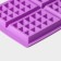 The form for baking the share "Sweets. Viennese waffles ”, silicone, 28.5 × 18.5 cm, 4 cells (12.3 × 8.1 cm), Mix color