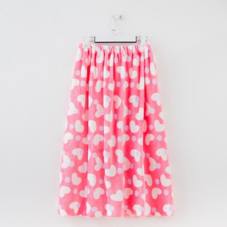 Set for a bathhouse and bathroom Ethel "Hearts" towel-Pareo 75*120 cm+bandage-6