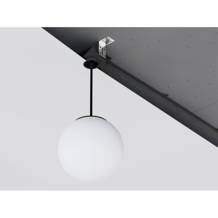 The base for suspended lamps Arte Lamp Base A410406, 7.1x7.1x2 cm, black-1
