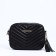 Bag Cross-Bodi with a zipper, black color
