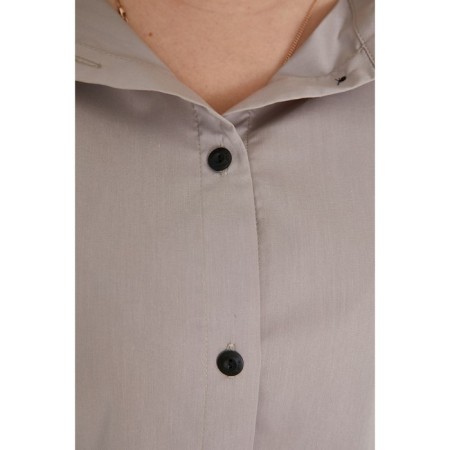 Female shirt, size 68, gray color-5