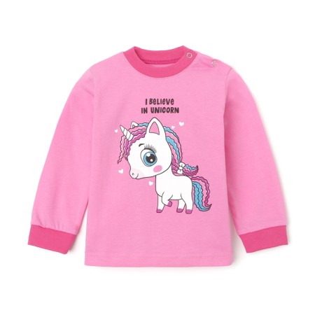 Nursery blouse, pink color, height 74 cm