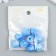 Plastic beads "Divorces. Blue" set 20 g d = 1.6 cm