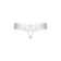 Panties with access Softline Collection, white color, size m/l