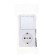 Combined Kuntsevo Block Optima 8064, 1 key, with salary, white