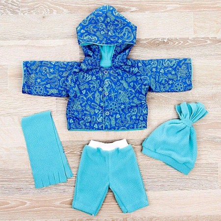 The "warm" set of 4 items, mix-15
