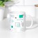 Sublimation mug "Competitors' tears", 320 ml, with application