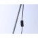 Floor lamp with a switch on the wire Ambrella Light, Floor, TR97615, E27, Silver Color