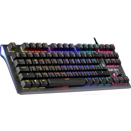 Keyboard Defender Dark Arts GK-375, game, wired, mechanical, sub-, 87 cl, USB, black-2