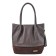 Bag bag claim. Kozh, lightning department, brown color 30x13x32cm